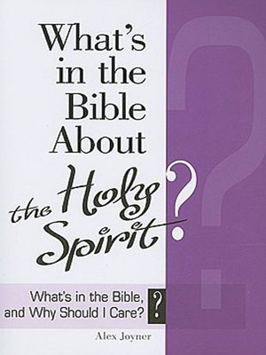 cover image of What's in the Bible About the Holy Spirit?